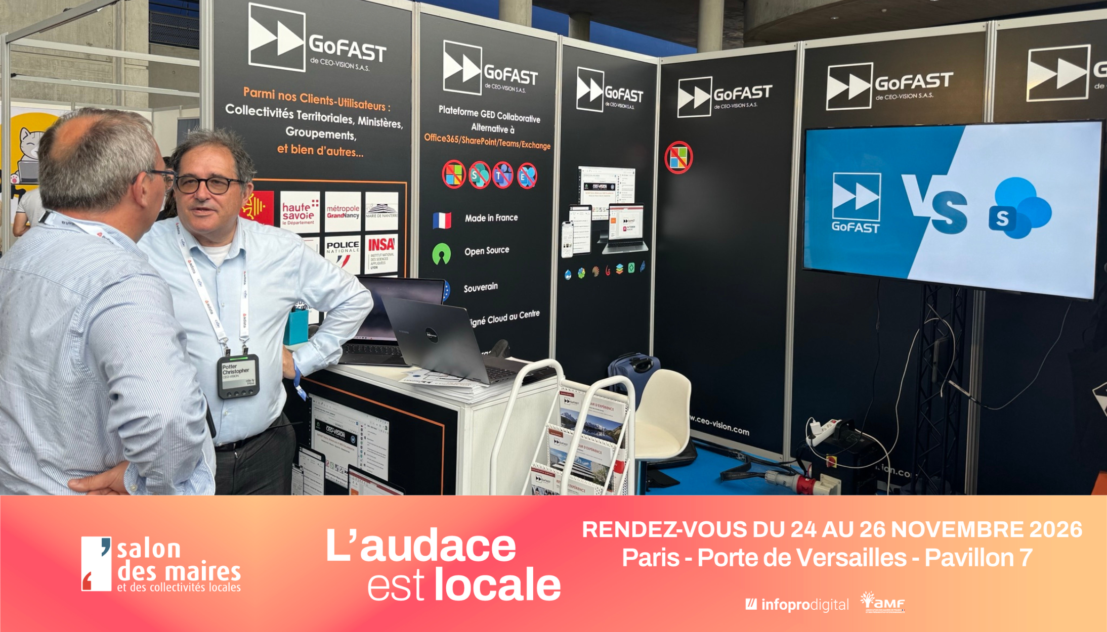 GoFAST at the Salon des Maires 2026