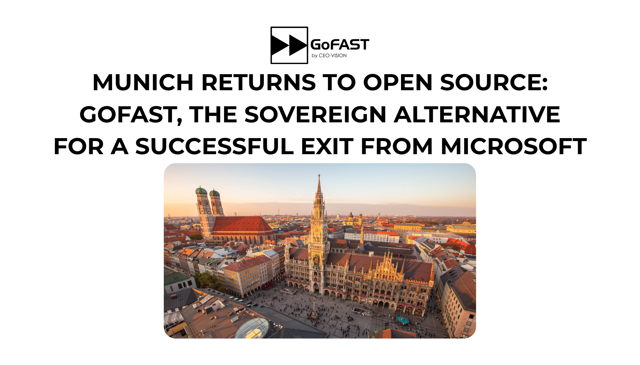 Munich returns to open source
