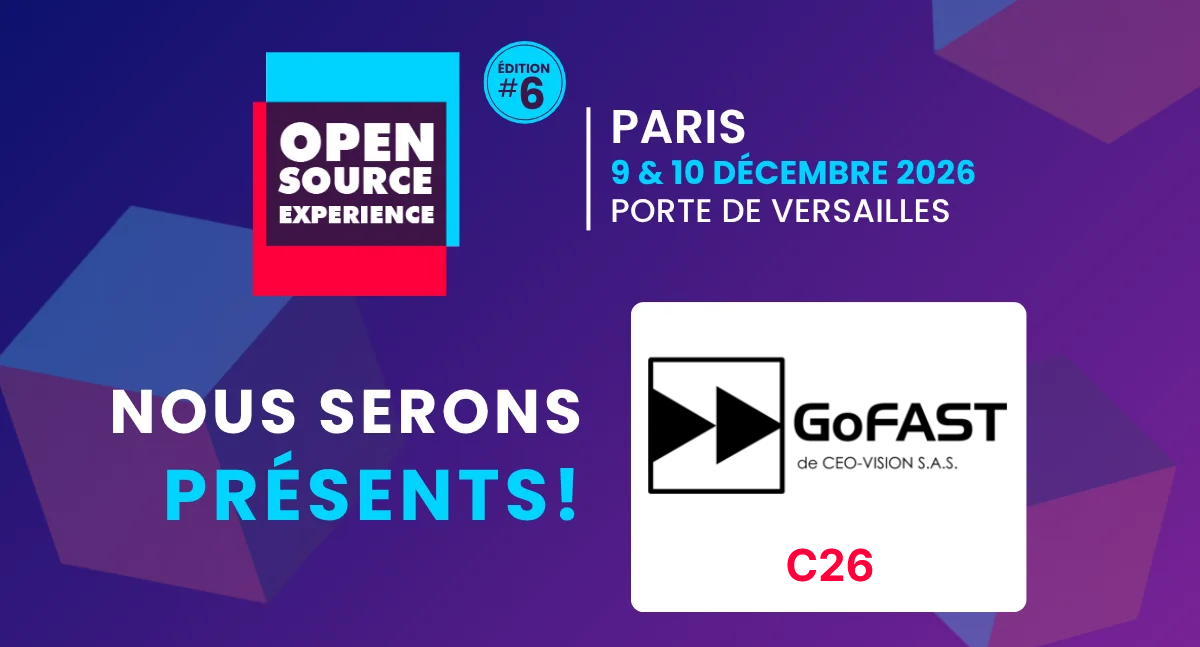 GoFAST à l'Open Source Experience 2026