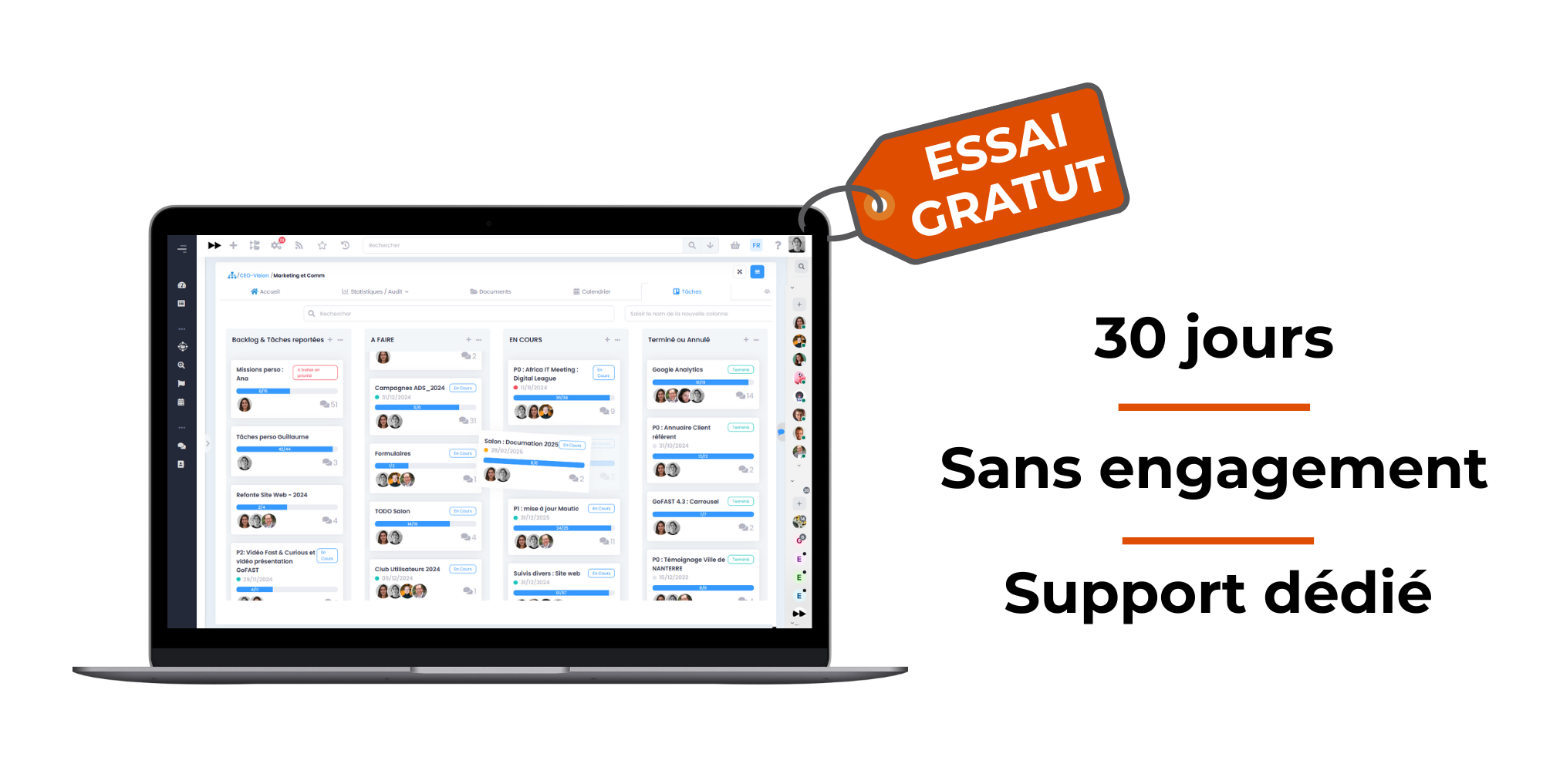Testez GoFAST gratuitement pendant 30 jours !