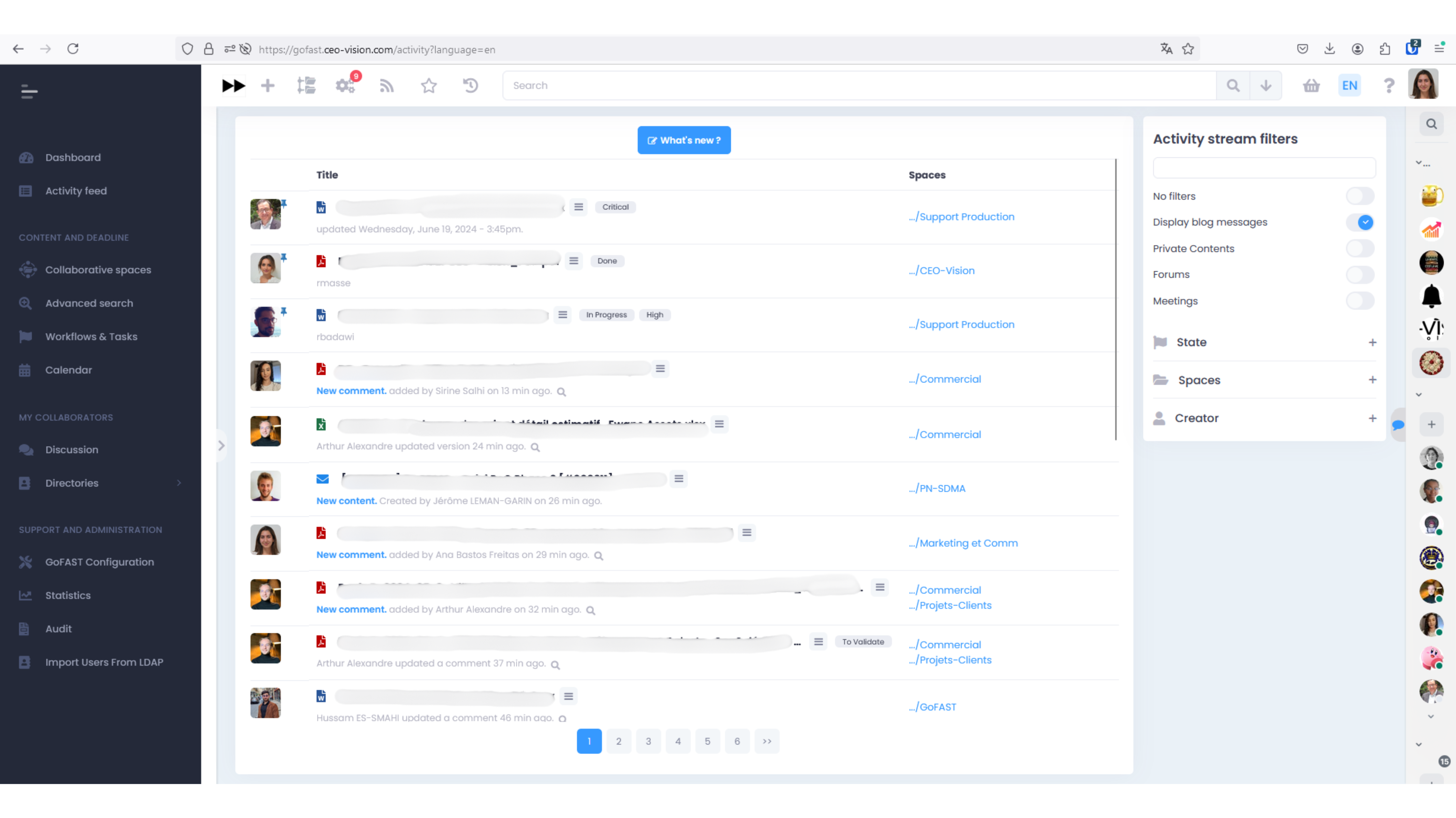 screenshot of gofast