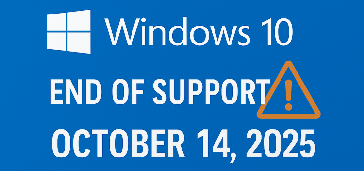 Microsoft End of support for Windows 10