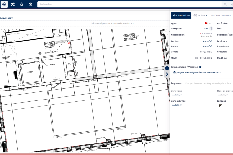  plan 2D AutoCAD DWG - GoFAST