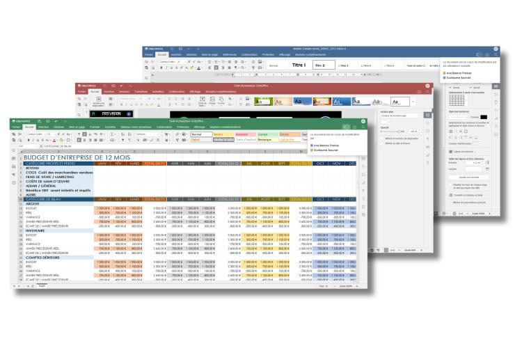 Suite Office Collaborative et édition avec MS-Office