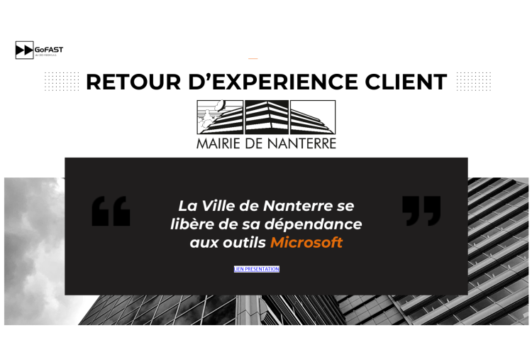 Feedback from the City of Nanterre