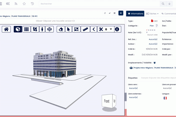 Vidéo demo - fonctionnalités d'animations, de mesures et de masquages - GoFAST