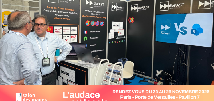 GoFAST at the Salon des Maires 2026