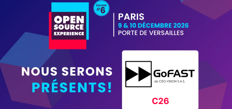 GoFAST à l'Open Source Experience 2026
