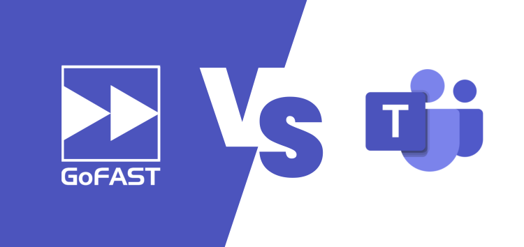 Webinar Face à face  Entre Teams et GoFAST, quelle solution permet de travailler le plus efficacement 