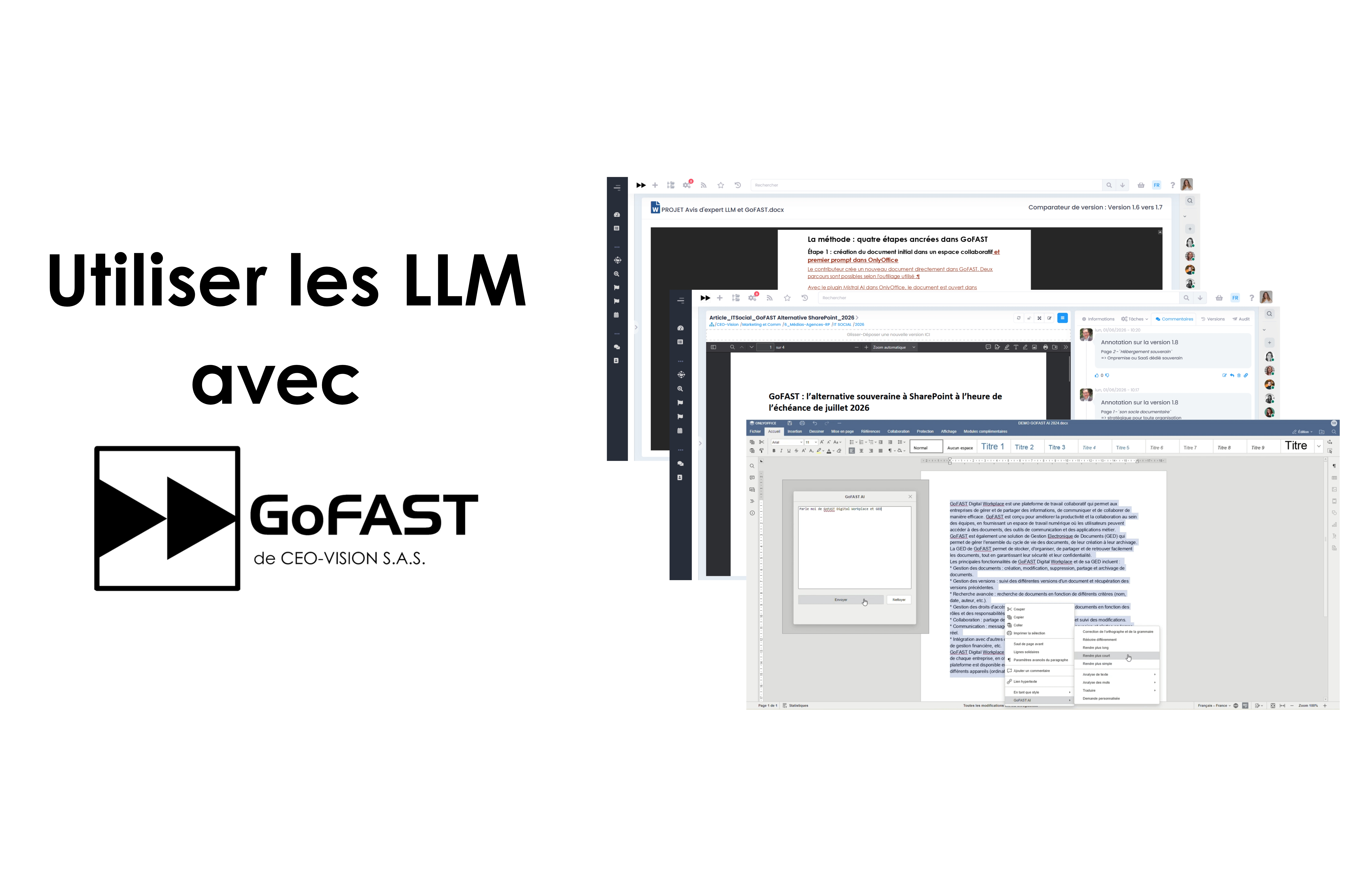 Utiliser les LLM avec GoFAST